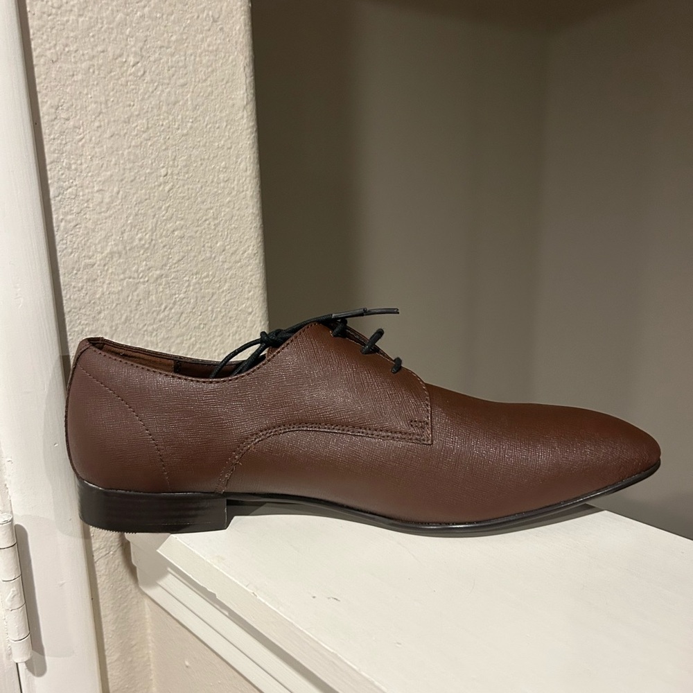 BP. Nordstrom Oxford Lace Up Brown Dress Shoes Mens Size 13M Brand New - Picture 5 of 10